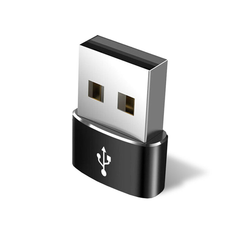 Adaptor Date si Incarcare USB-C - USB-A Techsuit, Negru