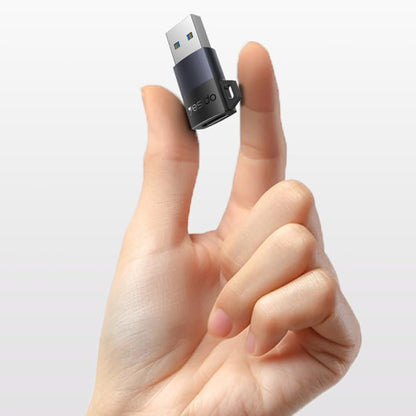 Adaptor Date si Incarcare USB-C - USB-A Yesido GS34, Gri