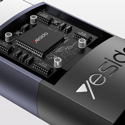 Adaptor Date si Incarcare USB-C - USB-A Yesido GS34, Gri