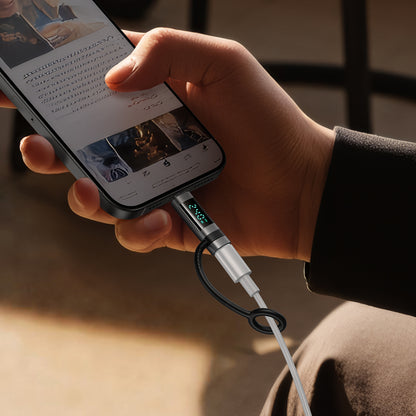 Adaptor Date si Incarcare USB-C - USB-C McDodo OT-2620 Pigeon Display, Negru