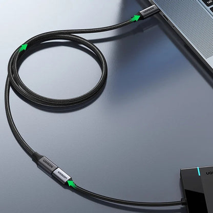 Prelungitor USB-C UGREEN US372 (45191), 1m, Negru