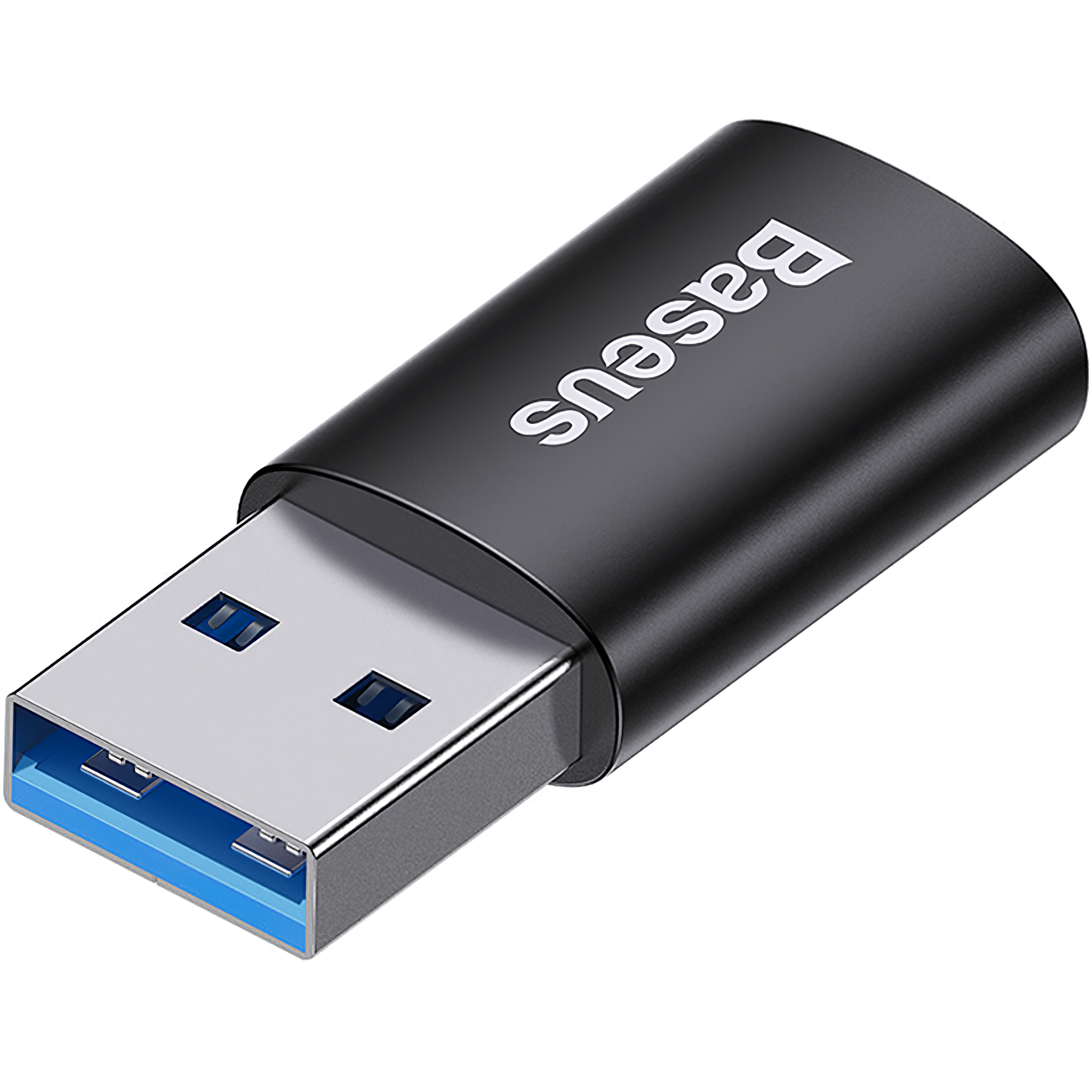 Adaptor Date si Incarcare USB-C - USB-A Baseus Ingenuity, Negru ZJJQ000101