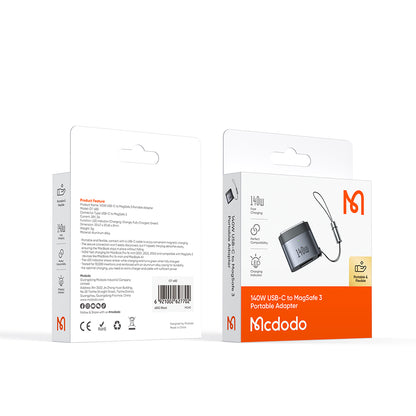 Adaptor Incarcare USB-C - MagSafe 3 McDodo OT-6850, Negru