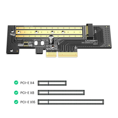 Adaptor Interfata SSD UGREEN CM302 (70503), NVMe M.2 - PCIe 3.0 X4
