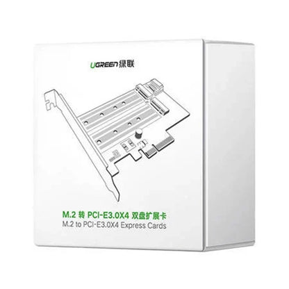 Adaptor Interfata SSD UGREEN CM302 (70504), NVMe M.2 / SATA - PCIe 3.0 X4