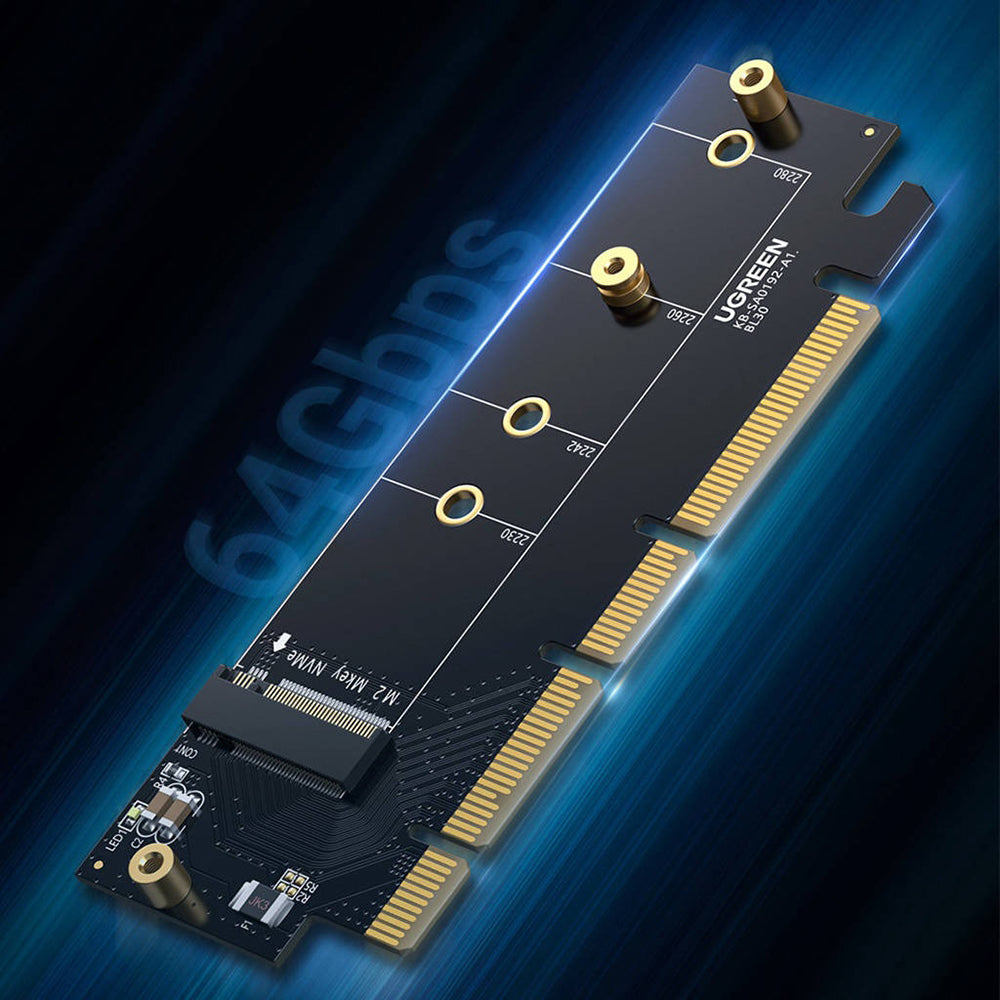 Adaptor Interfata SSD UGREEN CM465 (30715), NVMe M.2 - PCIe 4.0 X4