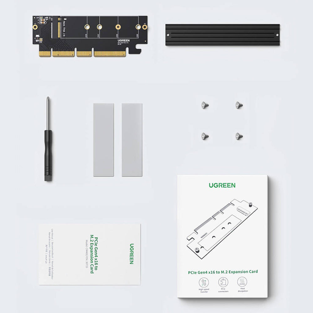 Adaptor Interfata SSD UGREEN CM465 (30715), NVMe M.2 - PCIe 4.0 X4