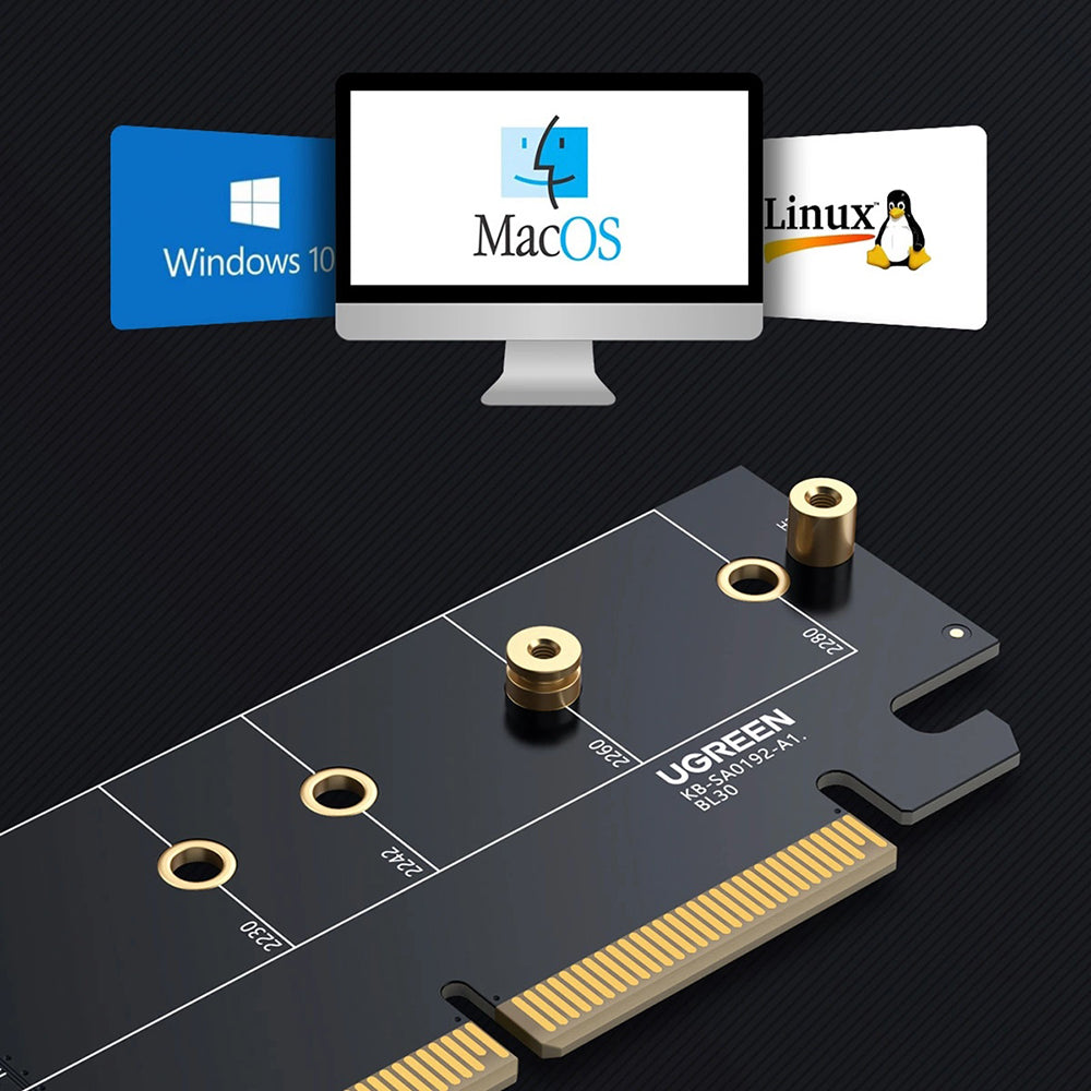 Adaptor Interfata SSD UGREEN CM465 (30715), NVMe M.2 - PCIe 4.0 X4