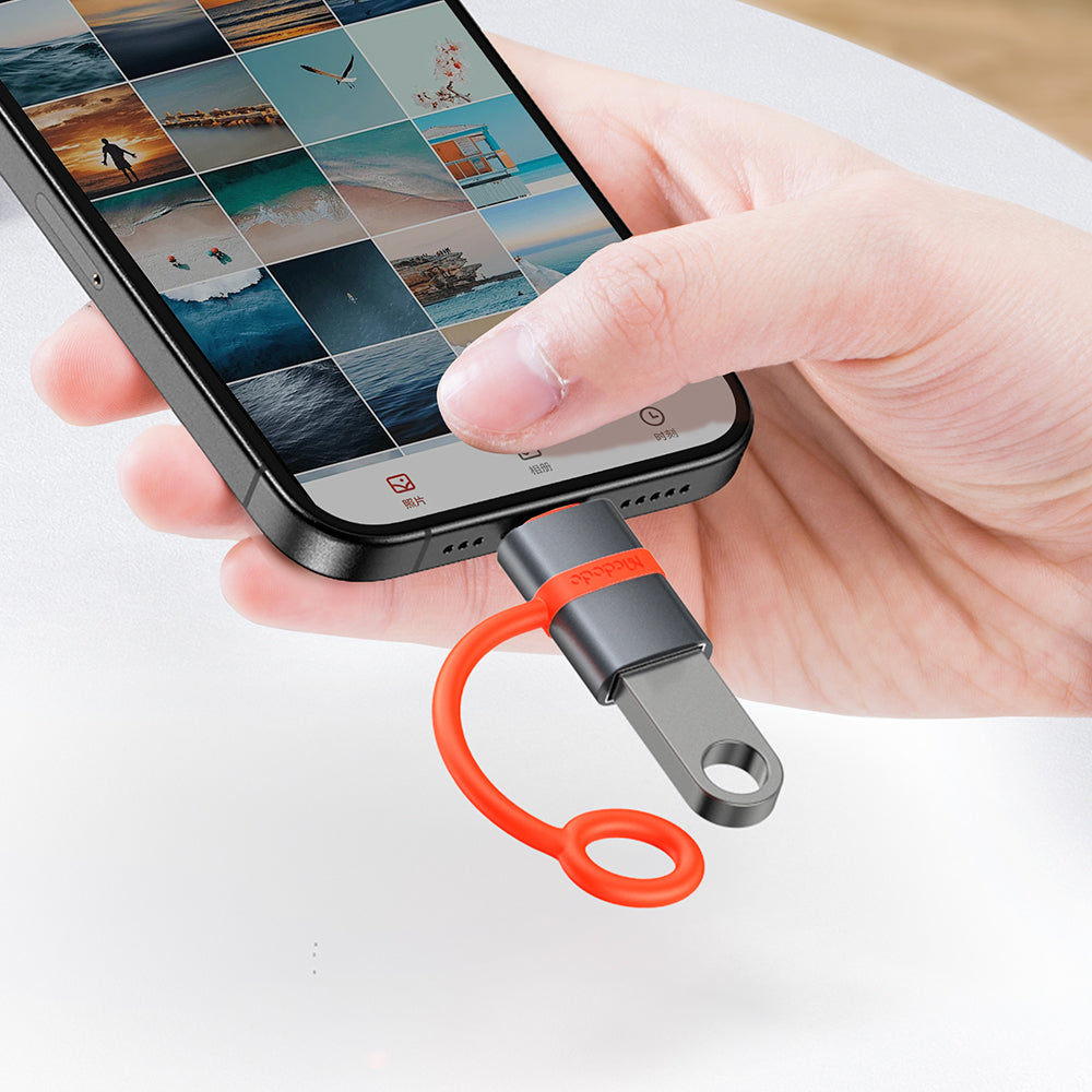 Adaptor OTG Lightning - USB-A McDodo OT-2600, Gri