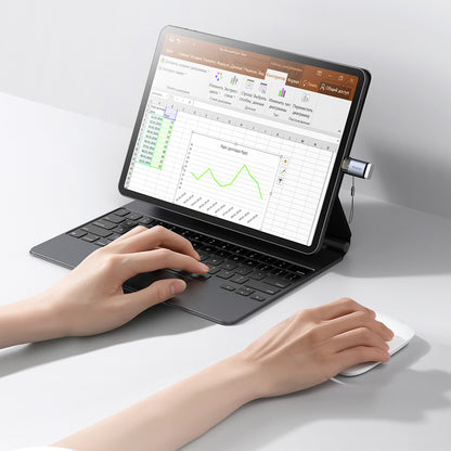 Adaptor OTG Lightning - USB-A McDodo OT-7390, Negru