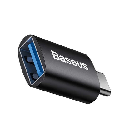 Adaptor OTG USB-A - USB-C Baseus Ingenuity, Negru