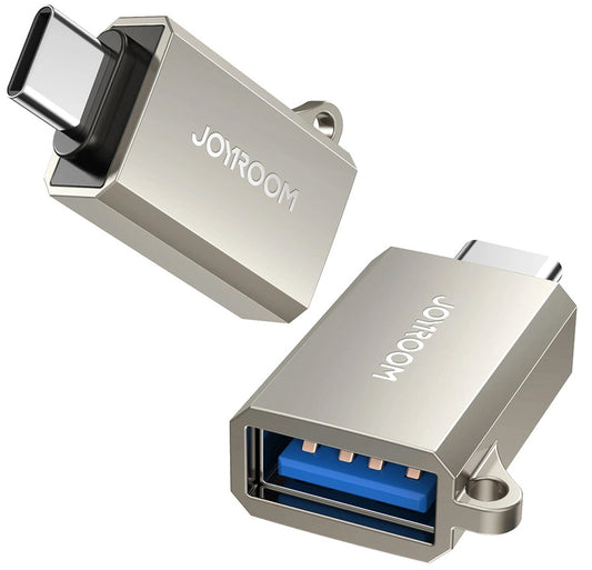 Adaptor OTG USB-C - USB-A Joyroom S-H151, Argintiu