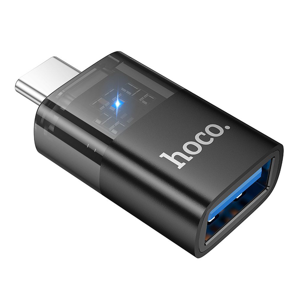 Adaptor OTG USB-C - USB-A HOCO UA36B, Negru