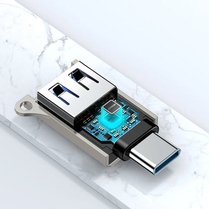 Adaptor OTG USB-C - USB-A Joyroom S-H151, Argintiu