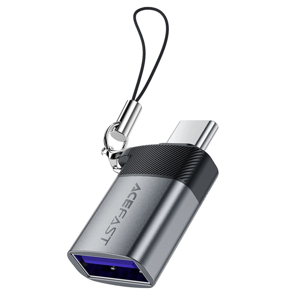 Adaptor OTG USB-C - USB-A Acefast J7, Gri