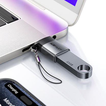 Adaptor OTG USB-C - USB-A Acefast J7, Gri