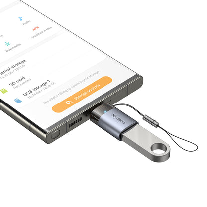 Adaptor OTG USB-C - USB-A McDodo OT-7400, Negru