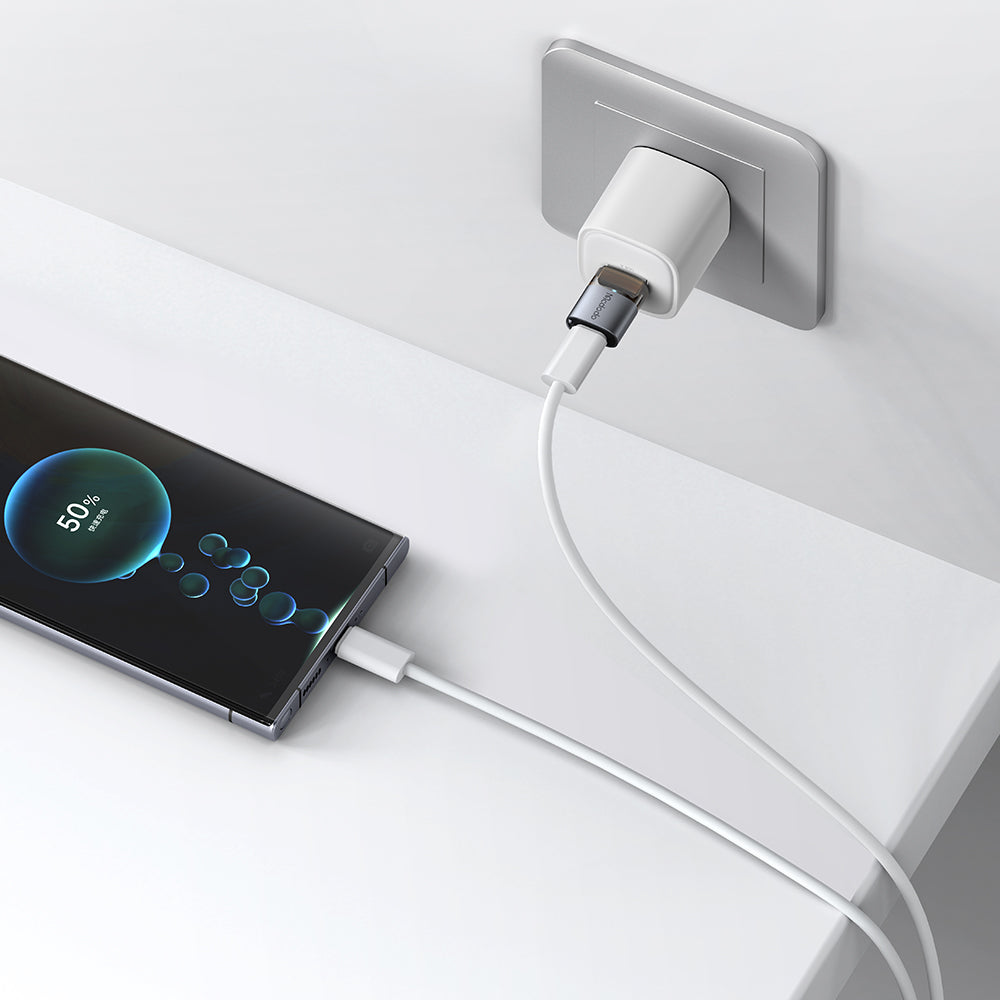 Adaptor Date si Incarcare USB-C - USB-A McDodo OT-7580, Negru