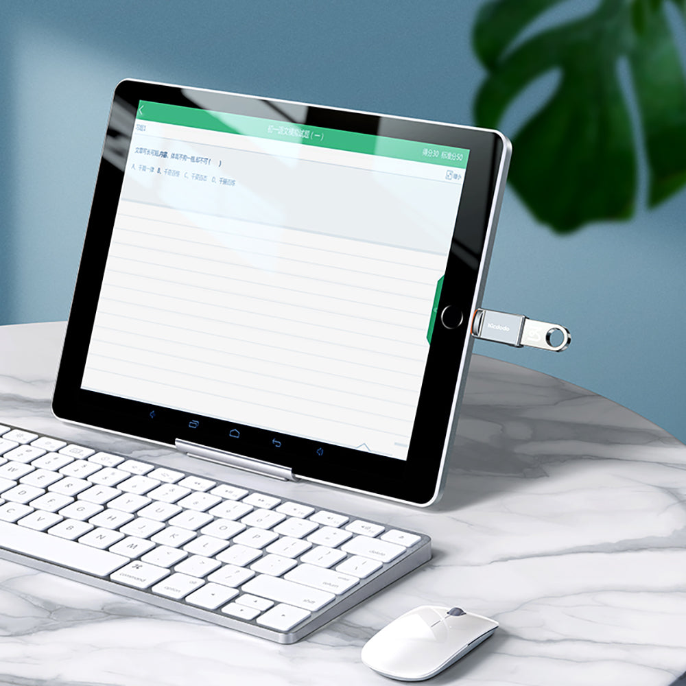 Adaptor OTG USB-C - USB-A McDodo OT-8730, Gri