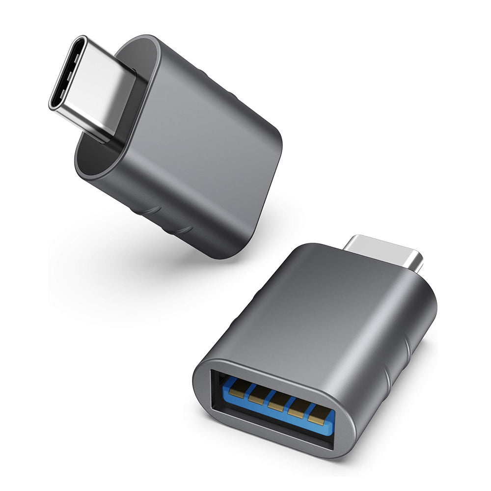 Adaptor OTG USB-C - USB-A Techsuit A10 SlateVolt, Gri