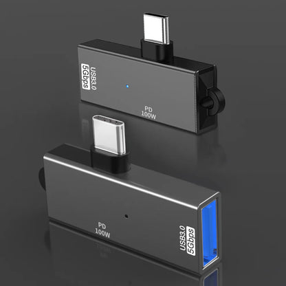 Adaptor OTG USB-C - USB-A Techsuit A21, Gri