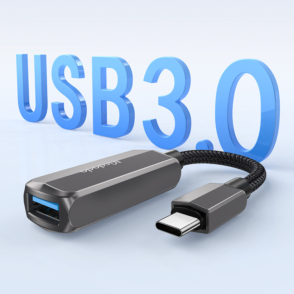 Adaptor OTG USB-C - USB-A / USB-C McDodo CA-2830, Gri
