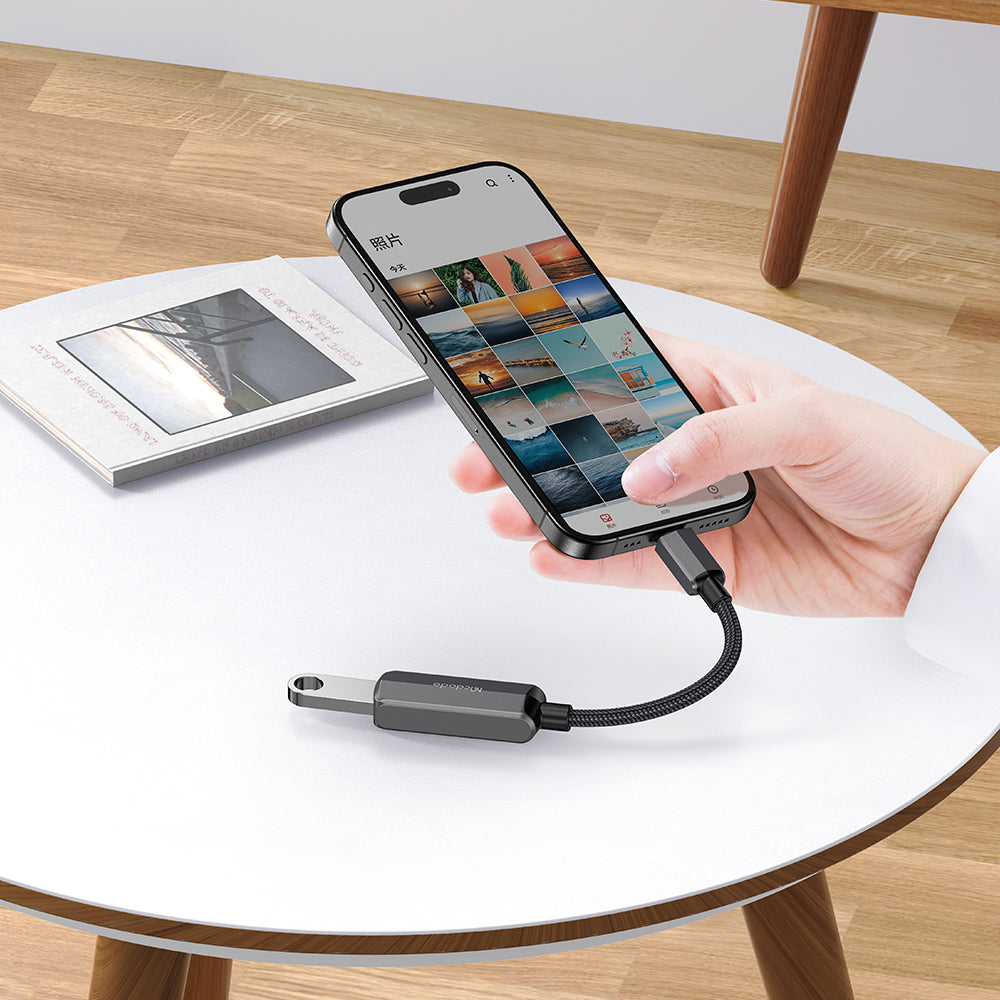 Adaptor OTG USB-C - USB-A / USB-C McDodo CA-2830, Gri