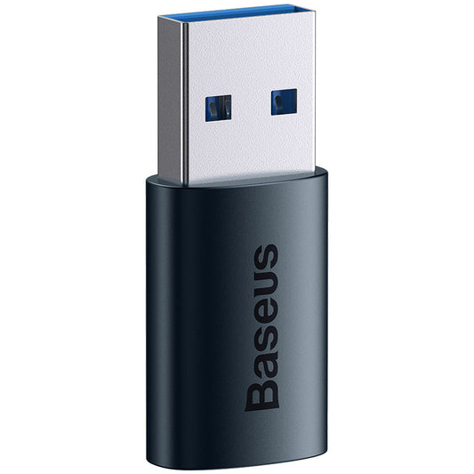 Adaptor Date si Incarcare USB-C - USB-A Baseus Ingenuity, Albastru ZJJQ000103