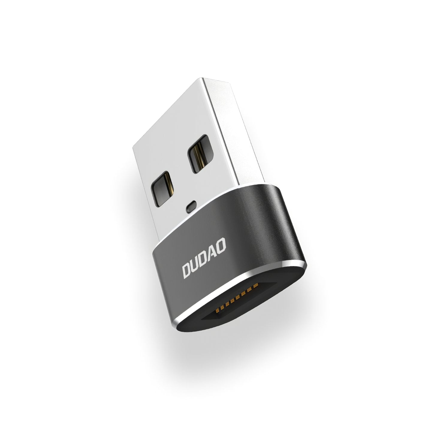 Adaptor Date si Incarcare USB-C - USB-A Dudao L16AC, Negru
