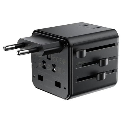 Adaptor Retea Acefast Z11 Travel, Negru