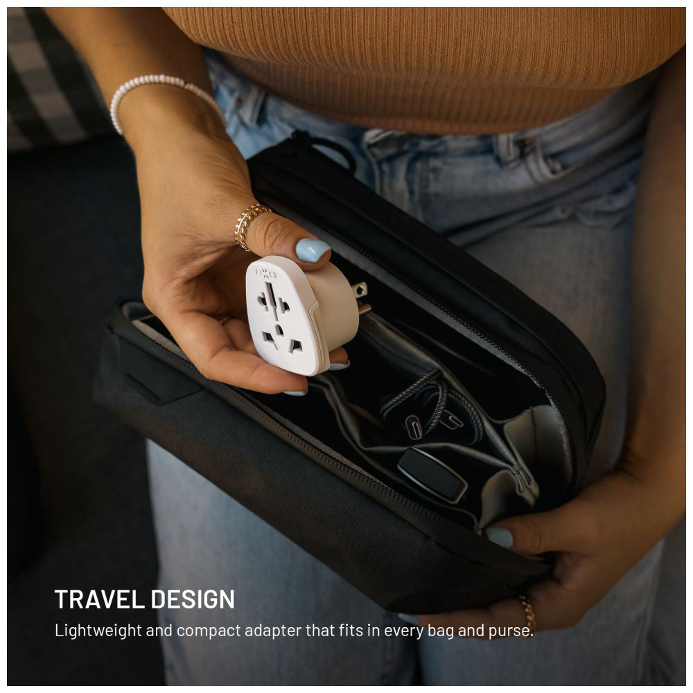 Adaptor Retea Fixed EU / UK / USA - US, Alb