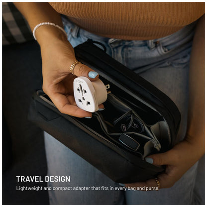 Adaptor Retea Fixed EU / UK / USA - US, Alb