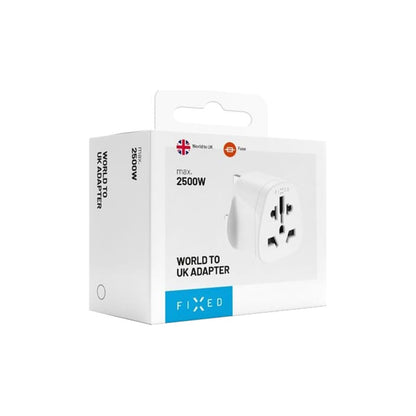 Adaptor Retea Fixed EU / US / AUS - UK, Alb