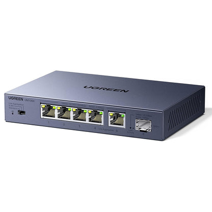 Switch Retea UGREEN 35048EU, 5 x RJ45, Gri