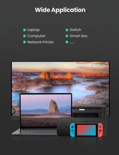 Placa Retea UGREEN CM209, RJ45, USB, Gri