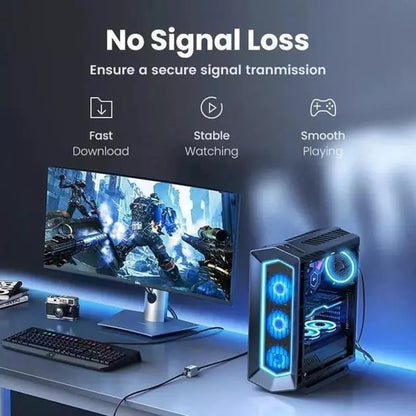 Adaptor Retea UGREEN NW261, RJ45 - RJ45, Negru