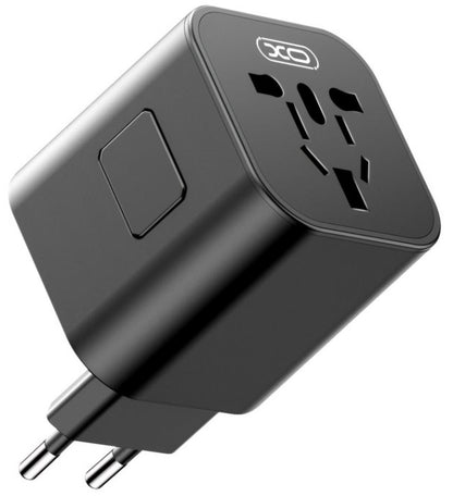 Adaptor Retea XO Design WL28 Travel US / UK / AU / CN / EU, Negru