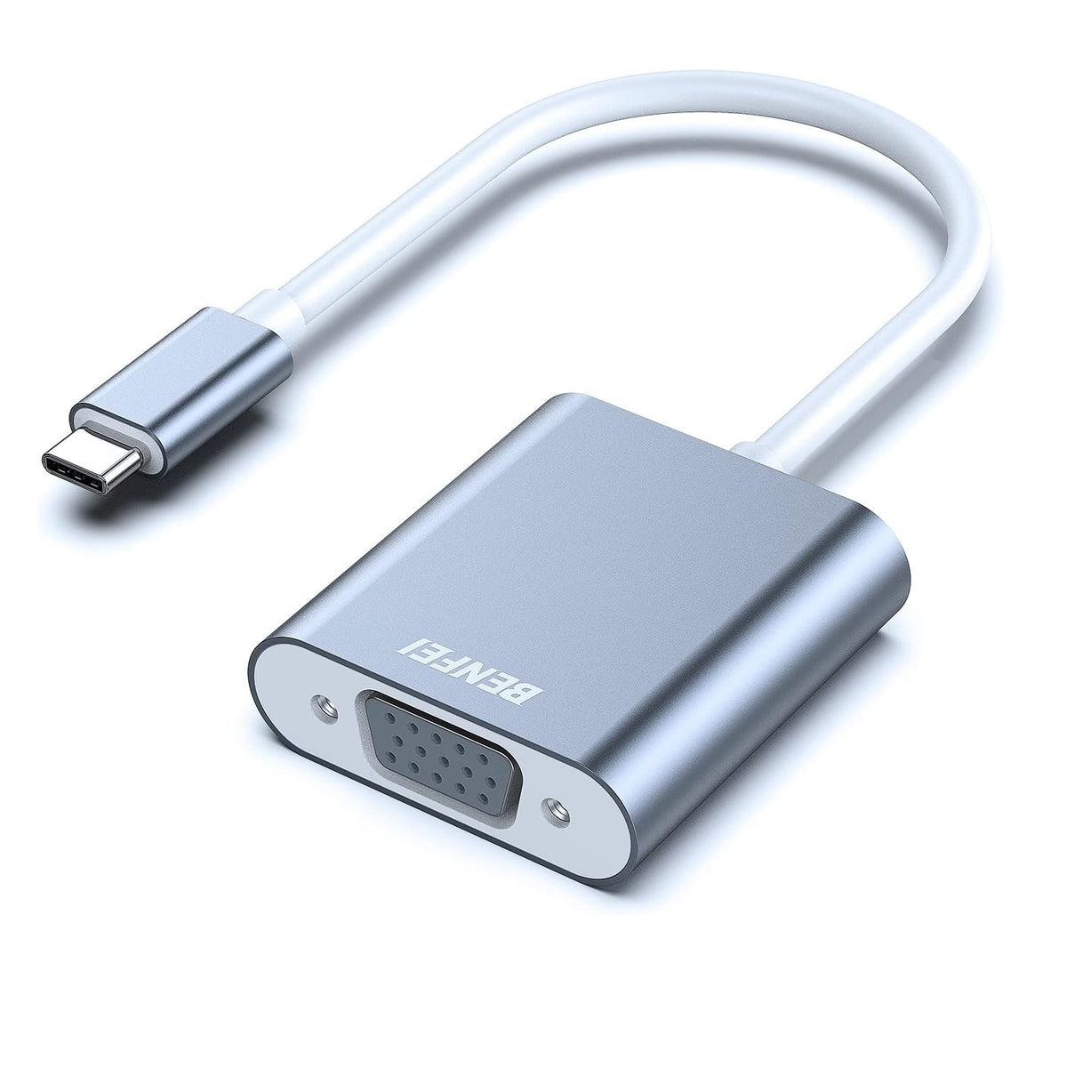 Adaptor Video USB-C - VGA Benfei, Gri