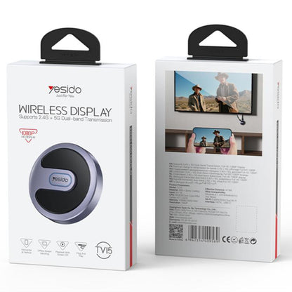 Adaptor Wireless Multimedia Yesido TV15, Gri