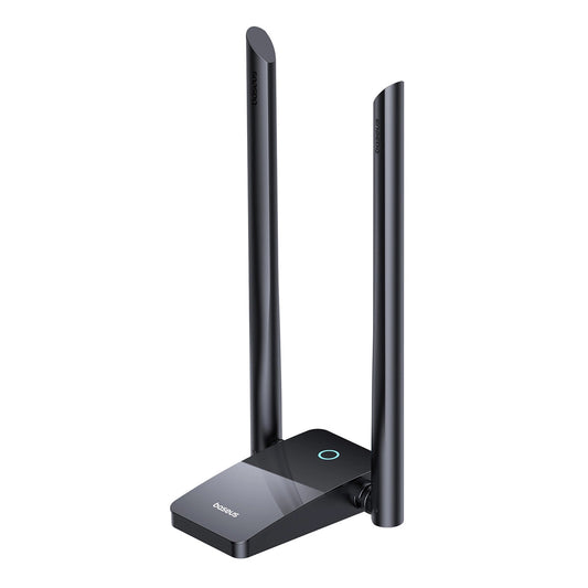 Adaptor Wireless Baseus FastJoy, Dual Band, Wi-Fi 6, 1300Mbps, Negru B01317600111-05