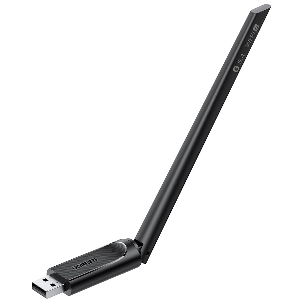 Adaptor Wireless UGREEN AX900 (75109), Dual Band, Wi-Fi 6, 600Mbps, Negru