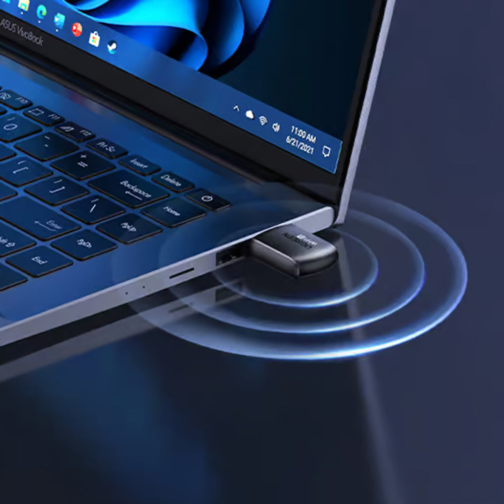 Adaptor Wireless UGREEN CM762 (35264), Dual Band, Wi-Fi 6, 600Mbps, Negru