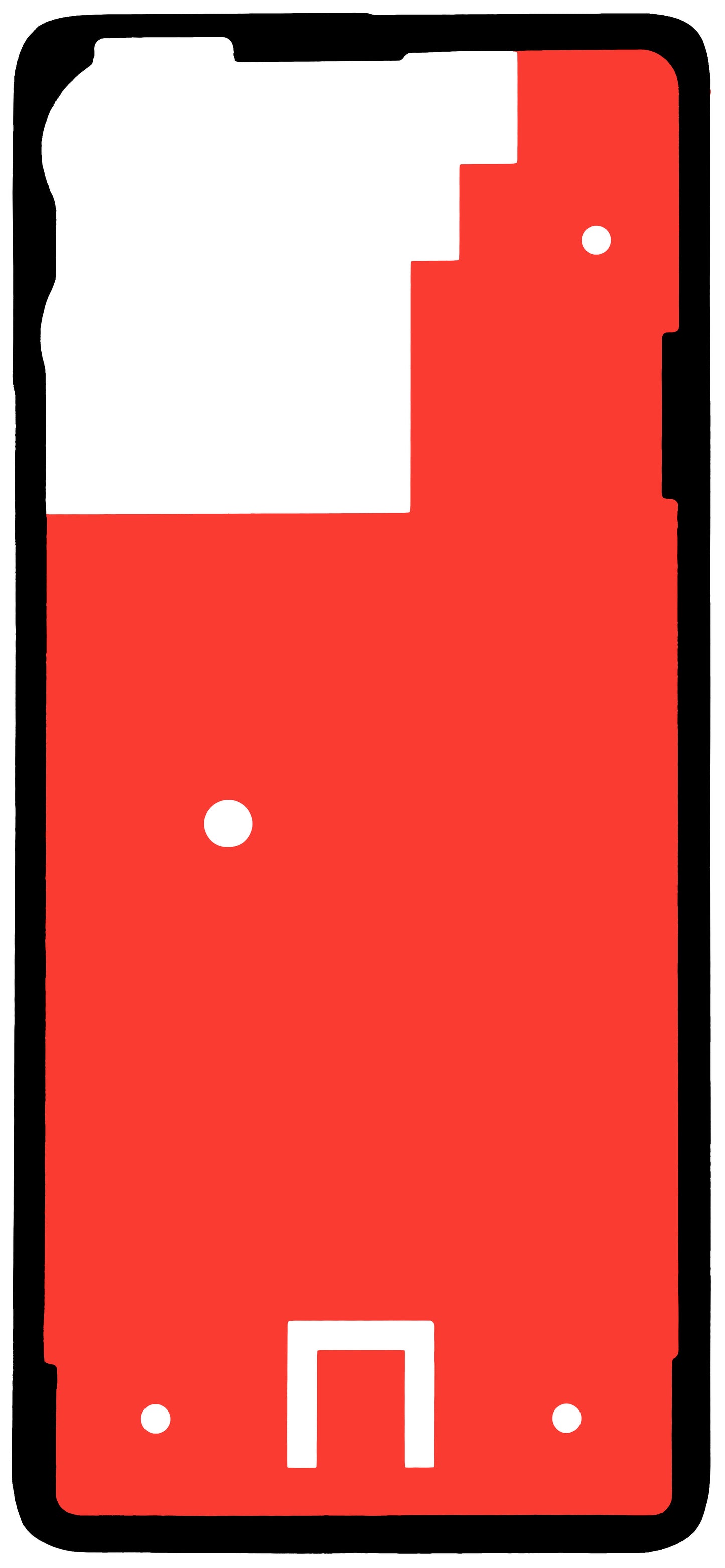 Adeziv Capac Baterie Motorola Moto G86 Power, Service Pack 5948C30670