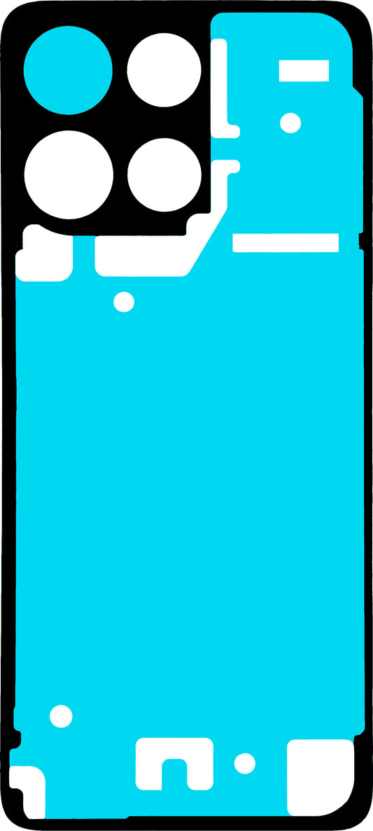 Adeziv Capac Baterie Motorola Moto G17, Service Pack S948F12616