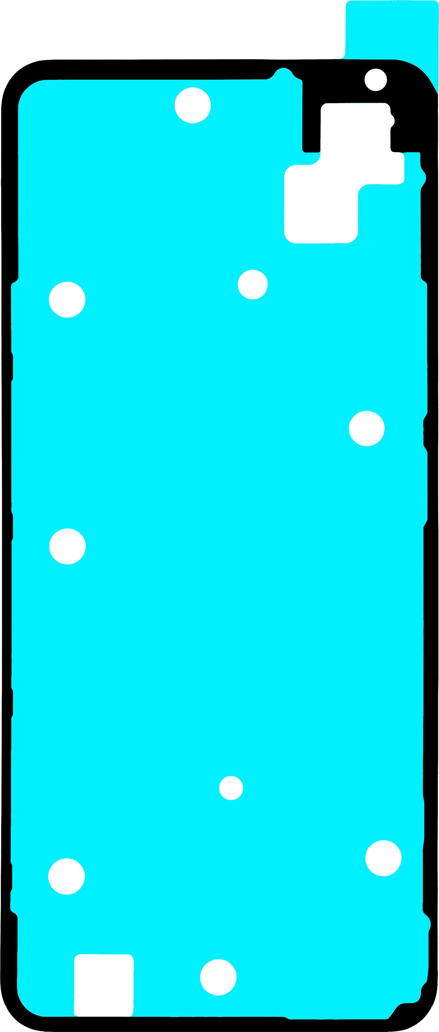 Adeziv Capac Baterie Realme Note 70T, Service Pack 612717000818