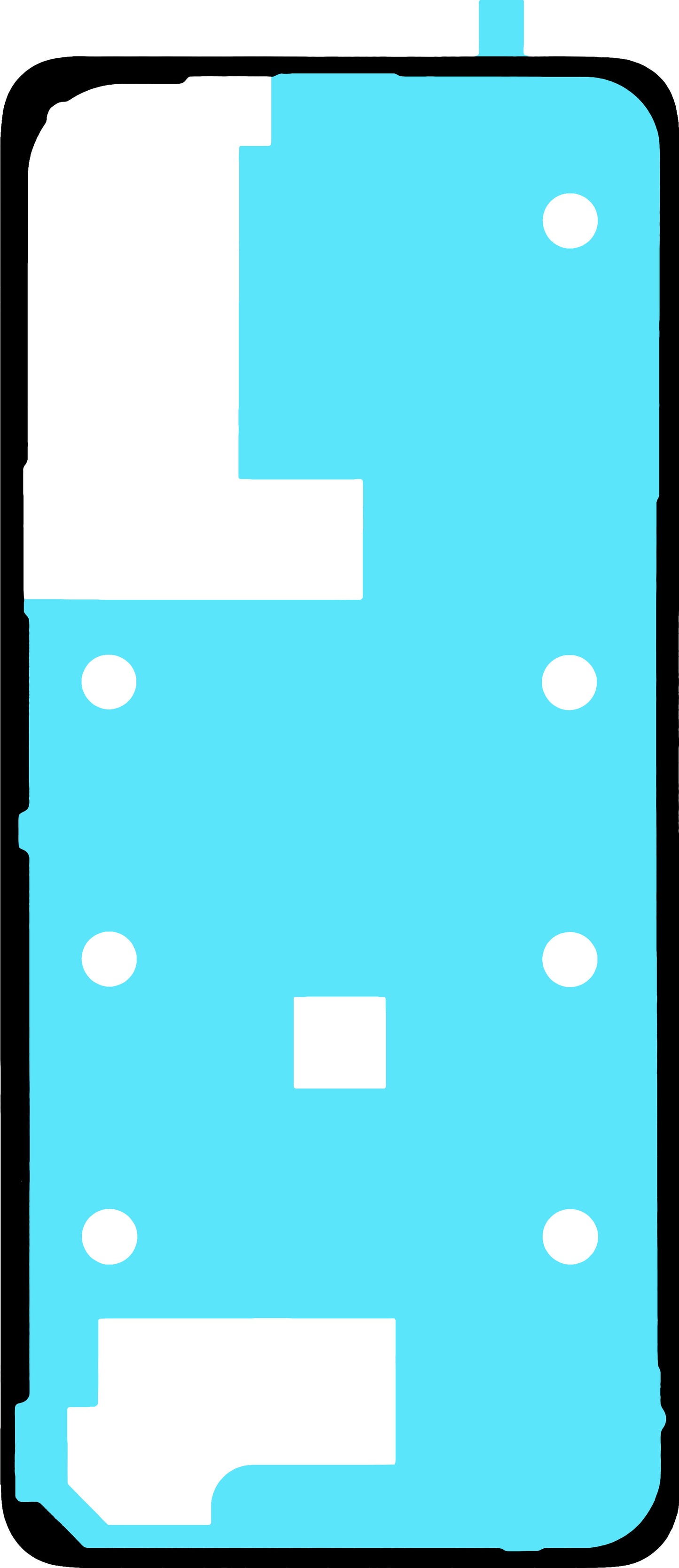 Adeziv Capac Baterie Realme C65, Service Pack 612717000376