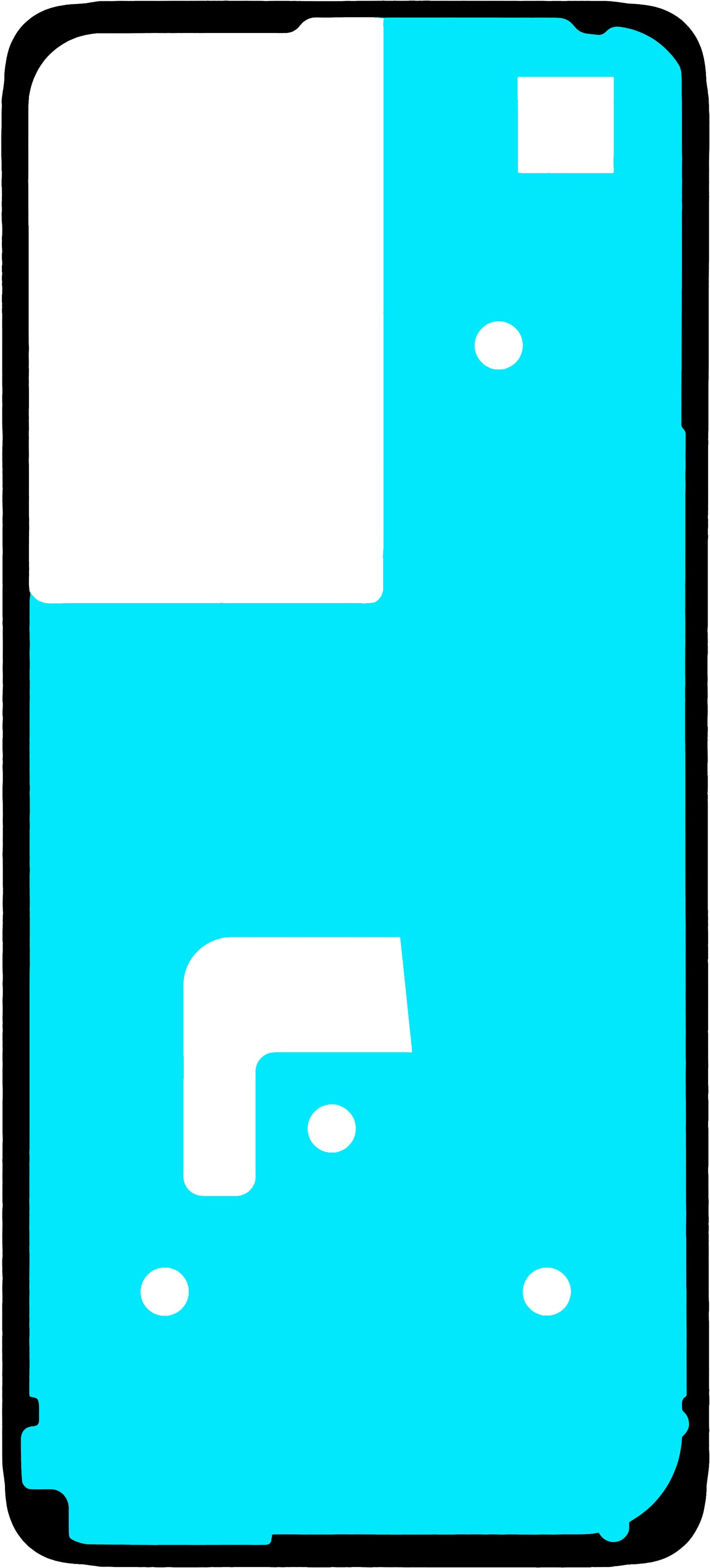 Adeziv Capac Baterie Realme C75, Service Pack 612714001225