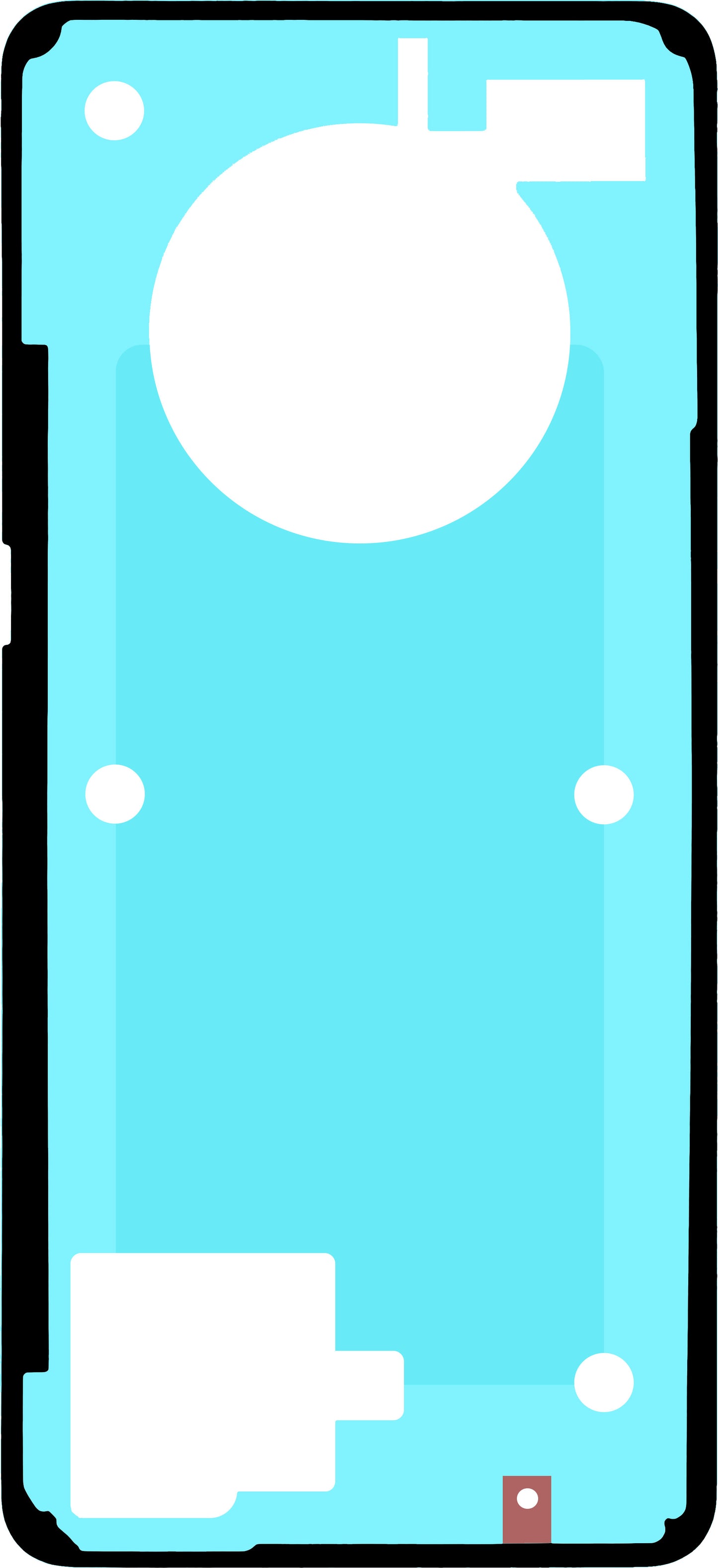 Adeziv Capac Baterie Realme 14 Pro, Service Pack 612717000594