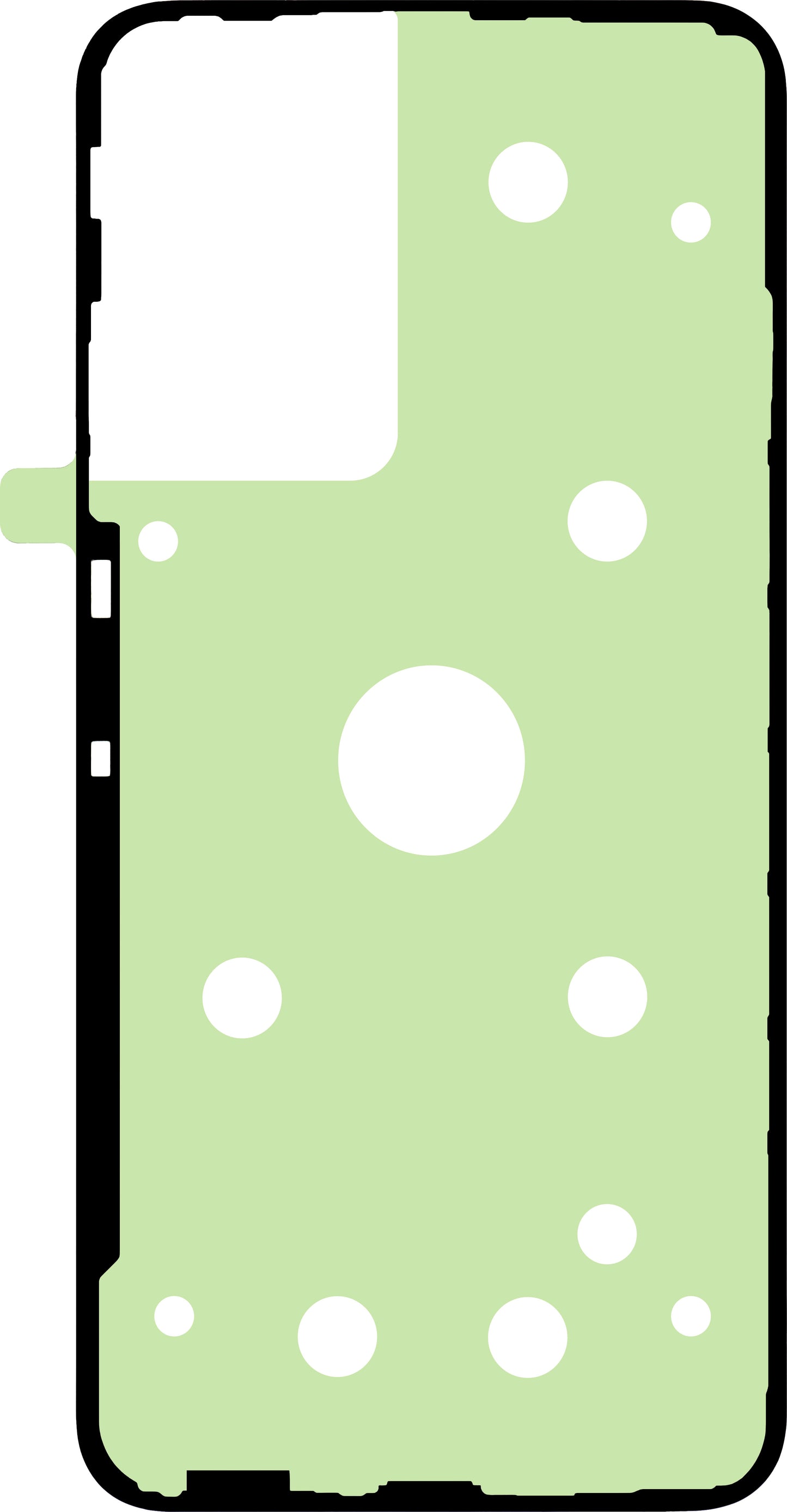 Adeziv Capac Baterie Samsung Galaxy A34 A346, Service Pack GH02-24546A