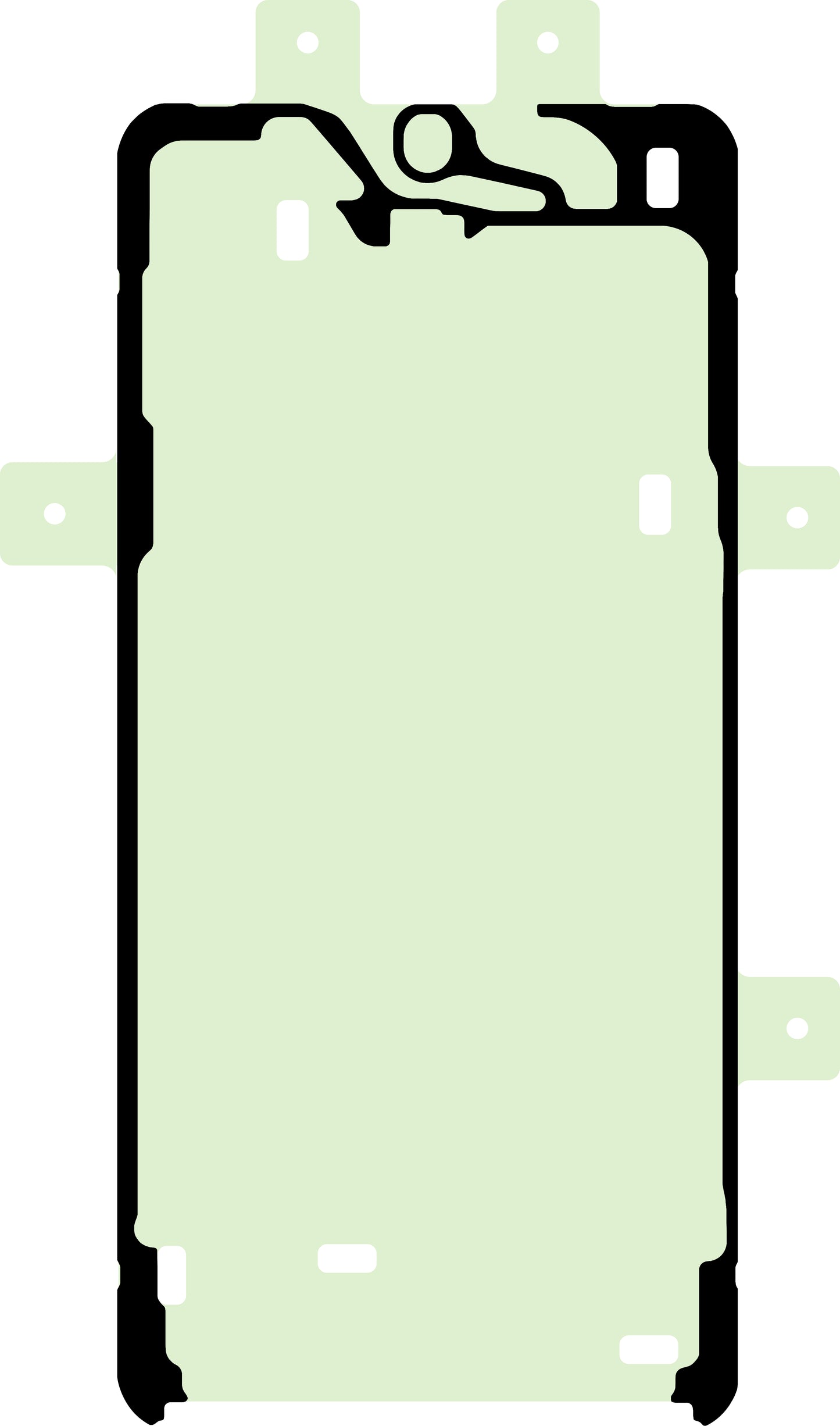 Adeziv Display Samsung Galaxy S24+ S926, Service Pack GH81-24780A